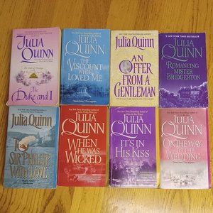 Bridgerton Series by Julia Quinn  Original Edition Paperback